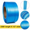 Heavy Duty Blue Polypropylene Strapping Roll 1/2" x 3300'