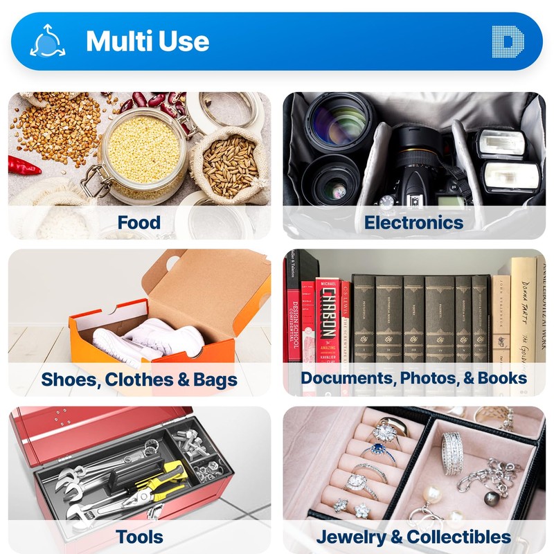 Dry & Dry 100 Gram [5 Packets] Premium Pure &