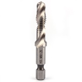 Hex Shank Drill Bit Tap Hexagonal Drill Bits M8 HSS 1/4 Inch Metric