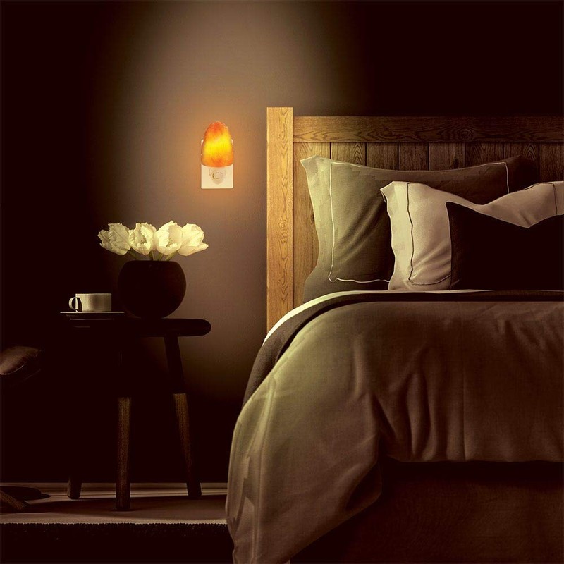 Pure Himalayan Salt Works 100% Natural Himalayan Night Light, Natural