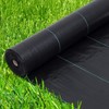 Garvee 01 Woven Weed Barrier Landscape Fabric, Black