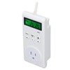 Thermostat Outlet Wireless Programmable Automatic Temperature Controller Socket Switch US