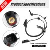 Saihisday 05105573AA ABS Wheel Speed Sensor Front Left Driver Side,