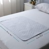 Bedecor Pack of 2 Washable Bed Protector, Reusable Incontinence Bed