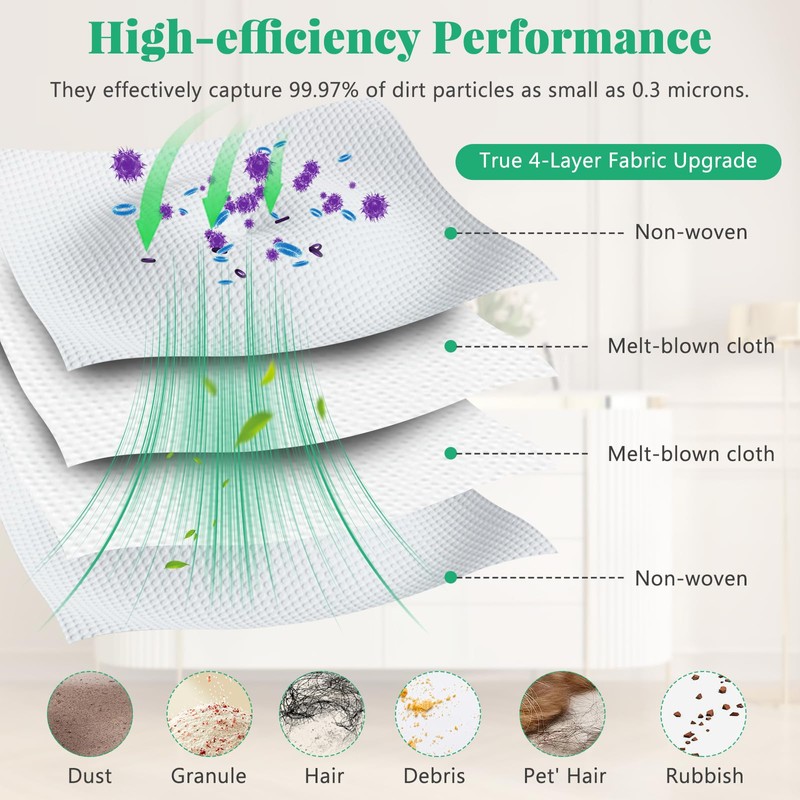 12 Pack Dust Bags Compatible with Eufy Omni C20, C10