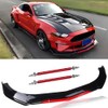 Universal Front Bumper Lip Chin Spoiler Splitter Diffuser Guard Wing