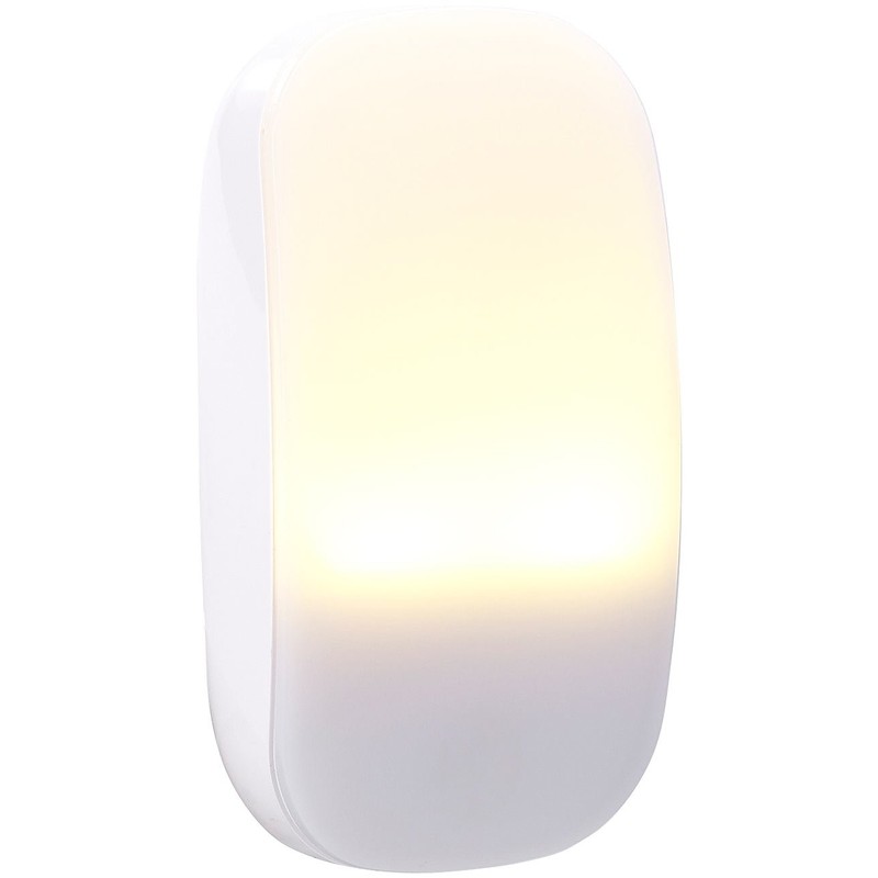 Lunartec Kinderlicht: 2 kompakte LED-Steckdosen-Nachtlichter, Dämmerungssensor, 1 lm, 0,25 W