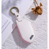White Key Fob Cover Fit for Kia Telluride Accessories 2023