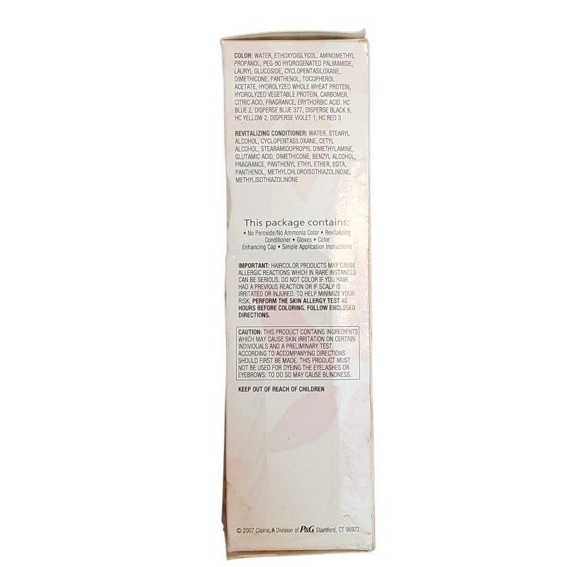 Clairol 2008 Clairol Natural Instincts Loving Care MEDIUM ASH Brown