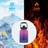 WATERSY Half Gallon Water Bottle Insulated(Cold for 48 Hrs),BPA Free&Leak