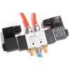 Solenoid Valve AirTAC 4V220-08 DC12V 1/4"PT Double Solenoid 5/2 way