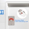 Jerliflyer Bathroom Toilet Lock, Toilet Door Lock Stainless Steel Bathroom