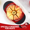 Apple Corer and Slicer - Stainless Steel Fruit Cutter, Ergonomic
