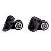 itdegno 2 x Universal Luggage Suitcase Replacement Wheel Wheel Swivel