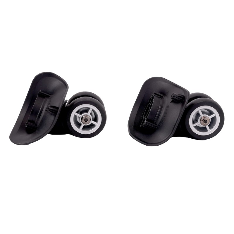 itdegno 2 x Universal Luggage Suitcase Replacement Wheel Wheel Swivel