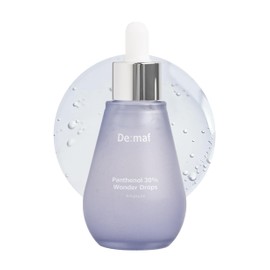 De:maf Panthenol 30% Wonder Drops Ampoule, Panthenol 30% and Evening Primrose Extract for Instant Calming, Suitable for All Sensitive Skin, Korean Skincare