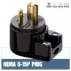 WINXUS 90도 네마 6-15P 플러그 WINXUS 15A 250V DIY USA
