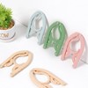 AIMALL 5/10 PCS Travel Folding Clothes Hanger Set - Portable,