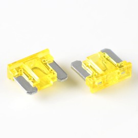(25Pcs) 20 Amp Low Profile Mini Car Fuses, 20A Automotive Fuse, Blade Fuse for Car/RV/Truck/SUV/Motorcycle/Boat