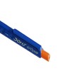 Groove Retractable Click Pencil Eraser, Orange Body, Pack of 1,