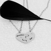 Kivosliviz Mom and Son Necklace Gifts for Women Mothers Heart