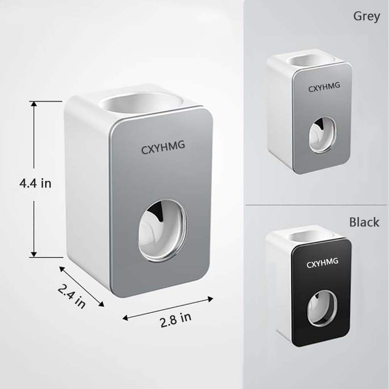 Toothpaste Dispenser, 2 PCS Automatic Toothpaste Squeezer Dispenser for Kids
