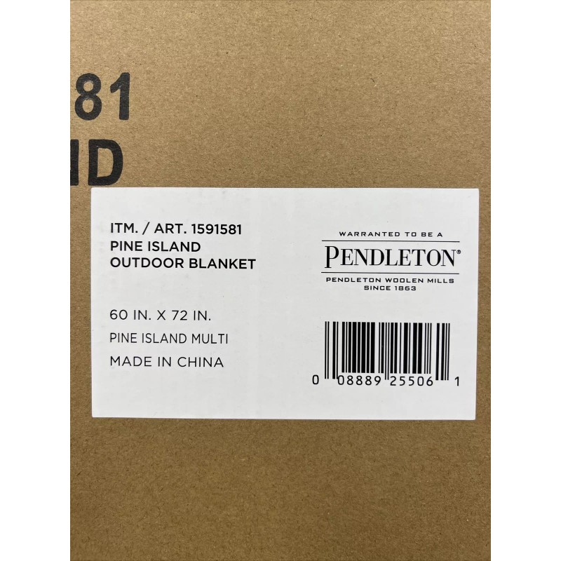 Pendleton Outdoor Packable Blanket 60” x 72” Picnic Camping Beach