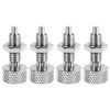 Souhgaue 4Pcs Handle ,Quick Release Lock Pin, Retractable Spring Plunger,