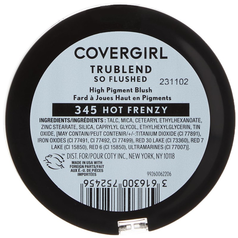 COVERGIRL Trueblend so Flushed High Pigment Blush & Bronzer, 345