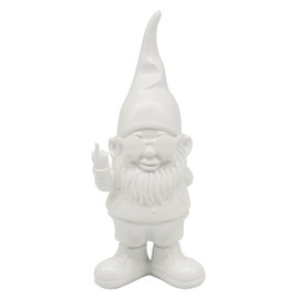 Lesser & Pavey Gnomes Behaving Badly White Figurines Statues For Home Decor | Ideal Ornaments Friendship Gifts For Women & Men | Lovely Table Centerpiece & Living Room Accessories