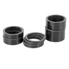 X AUTOHAUX 7pcs Headset Spacer Carbon Fiber Handlebar Stem Spacers