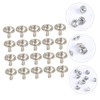 Operitacx Clothes Rivets Leather 200 Sets Kit for Craft Gems