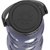 Lifefactory Classic Cap, Dusty Purple 22-Ounce Glass Water Bottle with