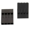 Raogoodcx 200pcs 2.54mm 1x4p Dupont Connector Housing Female for Dupont