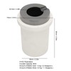 Graphite Crucible Set Induction Gold Melting Furnace High Temperature Resistant