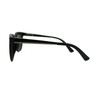 Vintage Retro Unisex Sunglasses Square Frame Retro Rewind Matte Black