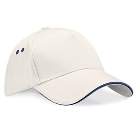 Beechfield B015c Ultimate 5 Panel Sandwich Peak Hat -