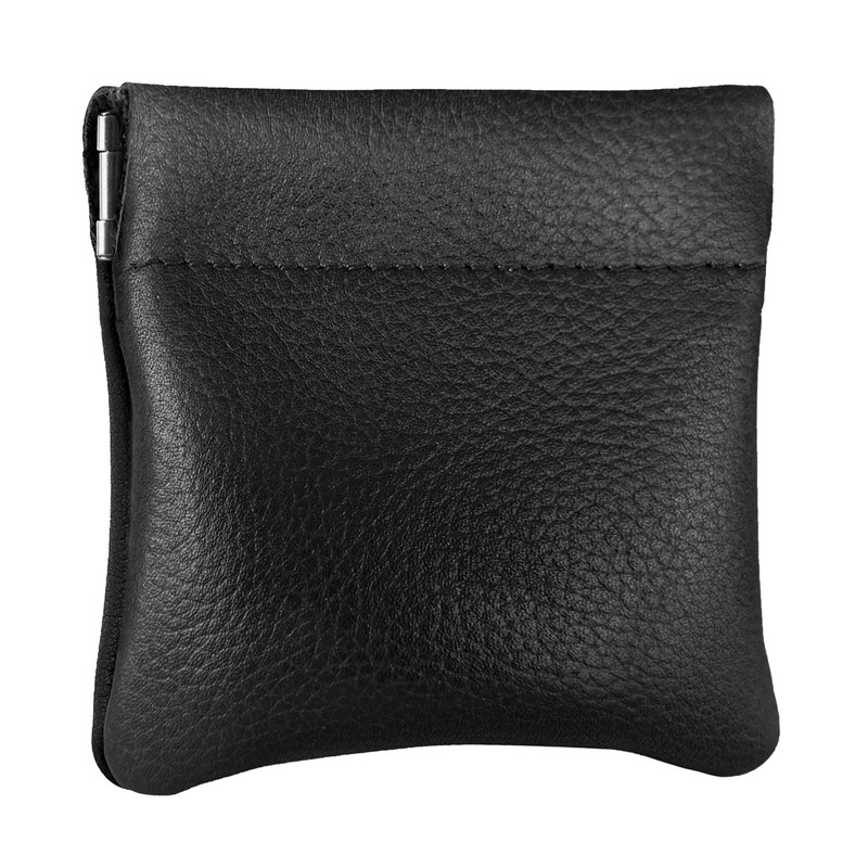 Monedero clásico a presión, de cuero, para hombre de Nabobb,