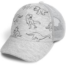 HONGTEYA Toddler Baseball Cap Sun Hat Adjustable Breathable Baby Cap for Kids Boys Girls Age 2-5T