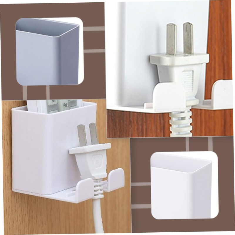 KOMBIUDA 2pcs Non Punching Multi Use Wall Storage Boxes for