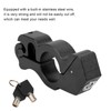 Motorcycle Lock Handlebar Grip Aluminum Protective Horn Lock for Braking