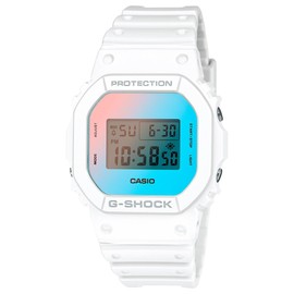 G-SHOCK Men's DW5600TL-7D Digital Watch, White, 48.9 x 42.8 x 13.4 mm