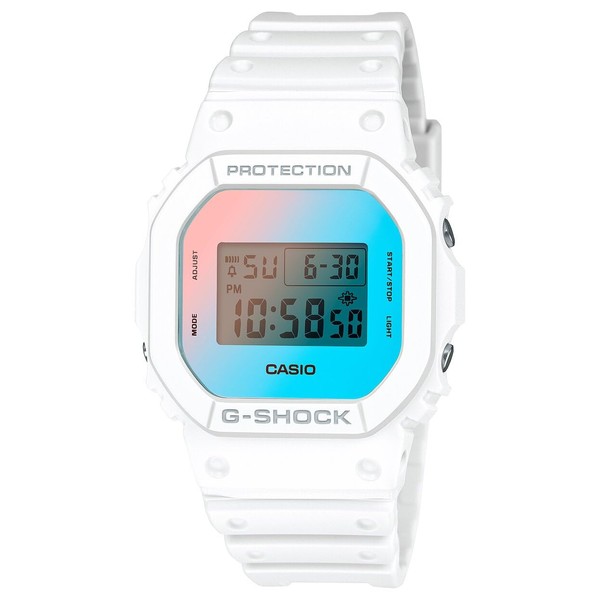 G-SHOCK Men's DW5600TL-7D Digital Watch, White, 48.9 x 42.8 x