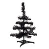 eBuyGB Mini Artificial Christmas Tree, Black