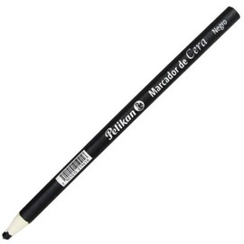 Pelikan 50800117 Tarjeta 2 Marcador de Cera Negro, pack of/paquete de 10