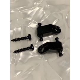 Black USA Seller~2x Black String Tree Roller For Electric Guitar!