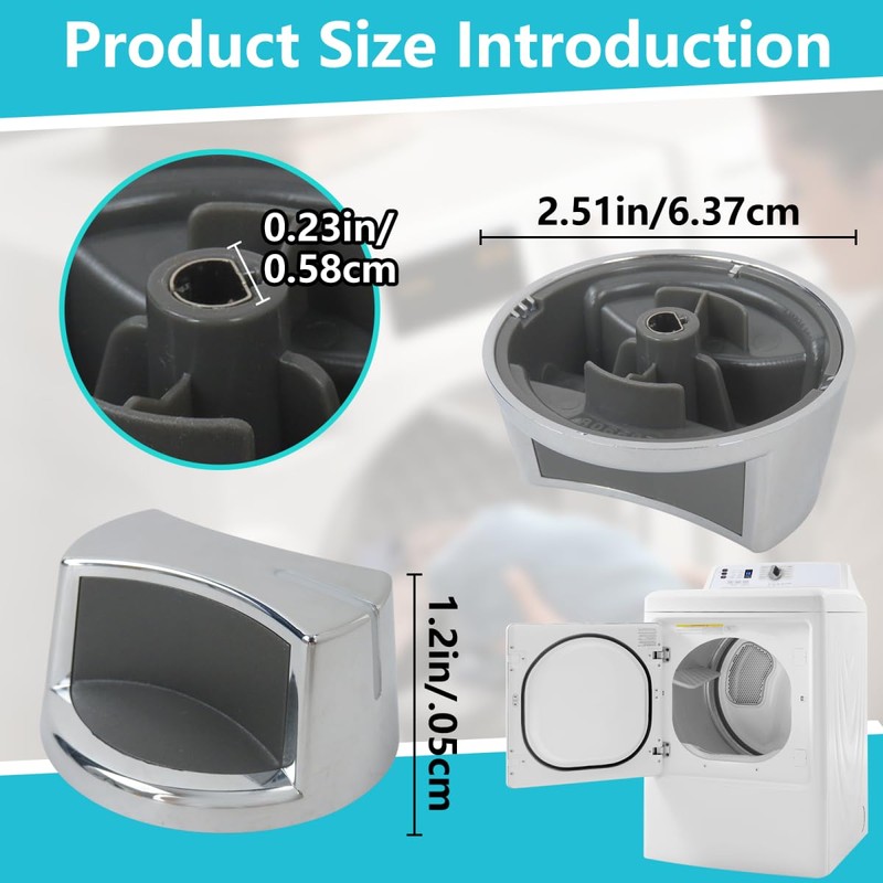 Xspeedonline 806597 Dryer Knob Assembly - Replacement for Speed Queen