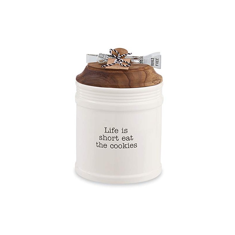 Mud Pie Circa Cookie Jars (Life is Short)