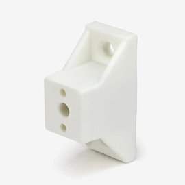 Drawer Slide Spacer Set (4-Pack) – Universal Fit for Face Frame & Frameless Cabinets – Plastic Shim for Side Mount Drawer Slides – Durable & Easy to Install (4-Pack, 1" Inch)