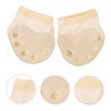 Minkissy Protective Foot Pad for Dancers Half Socks Toe Cushion